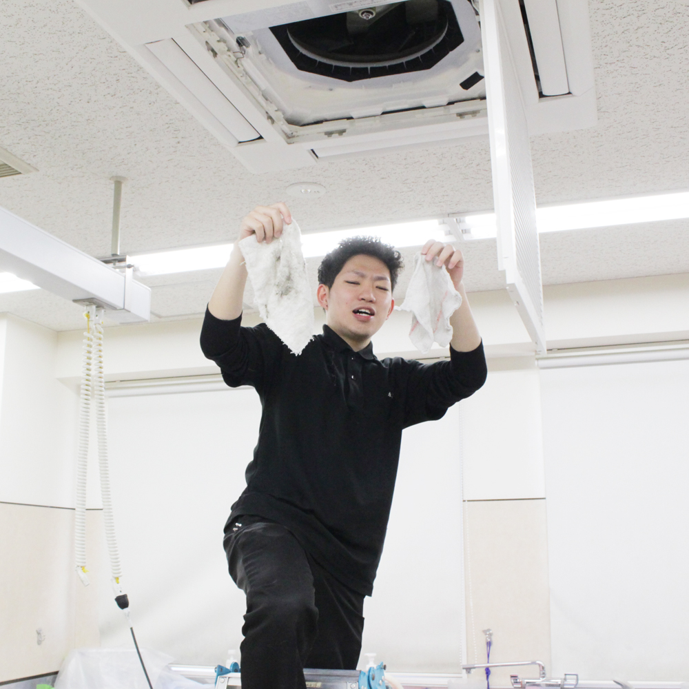 1年生、大掃除☆